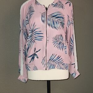 BB Dakota Women's Palm Bomber Jacket Size Small